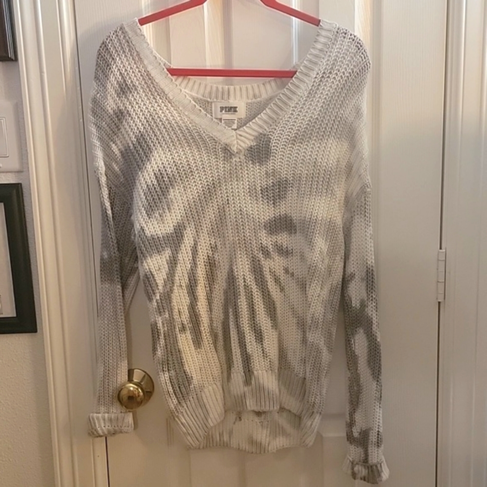 Victoria's Secret PINK Tiedye Oversized Sweater